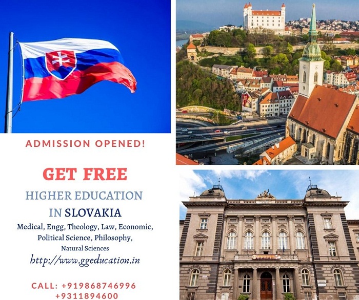 Study Abroad with Tuition Free Universities Slovakia
